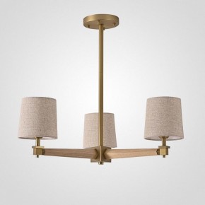 Люстра на штанге Imperiumloft Jorgenson Beige/Light wood STAVRA01 в Нижневартовске - niznevartovsk.ok-mebel.com | фото