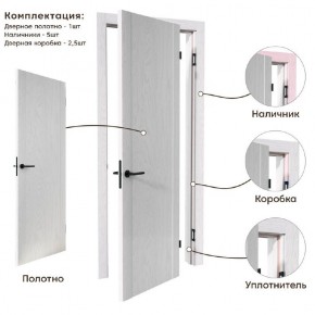 Межкомнатная дверь Bolivar Каньон браун (комплект) в Нижневартовске - niznevartovsk.ok-mebel.com | фото 4