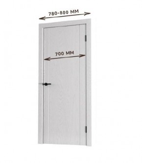 Межкомнатная дверь Bolivar Каньон браун (комплект) 700 в Нижневартовске - niznevartovsk.ok-mebel.com | фото