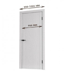 Межкомнатная дверь Bolivar Каньон браун (комплект) 900 в Нижневартовске - niznevartovsk.ok-mebel.com | фото