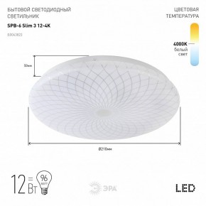 Накладной светильник Эра Slim SPB-6 Slim 3 12-4K в Нижневартовске - niznevartovsk.ok-mebel.com | фото 2
