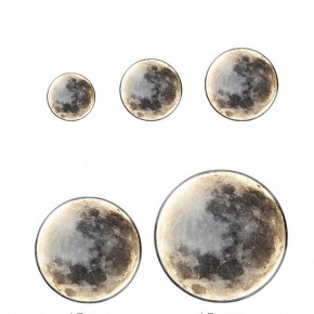 Накладной светильник Imperiumloft COSMOS Мун D90 cosmos-moon01 в Нижневартовске - niznevartovsk.ok-mebel.com | фото 2