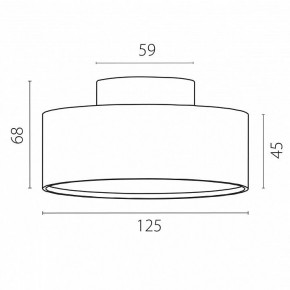 Накладной светильник Lightstar Acuto 215937 в Нижневартовске - niznevartovsk.ok-mebel.com | фото 3