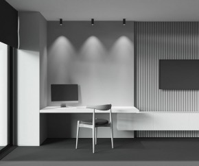 Накладной светильник Maytoni FOCUS LED C056CL-L12B2.7K-W-B в Нижневартовске - niznevartovsk.ok-mebel.com | фото 5