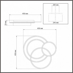 Накладной светильник Sonex Pine 7735/80L в Нижневартовске - niznevartovsk.ok-mebel.com | фото 10