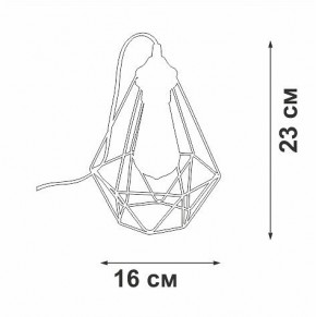 Настольная лампа декоративная Vitaluce V2803 V2803-1/1L в Нижневартовске - niznevartovsk.ok-mebel.com | фото 3