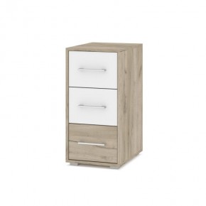 ОЛИВИЯ О62 Комод-тумба (дуб серый/белый) в Нижневартовске - niznevartovsk.ok-mebel.com | фото