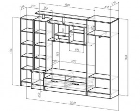 ОСКАР Гостиная (ЯШТ/ЯШС) в Нижневартовске - niznevartovsk.ok-mebel.com | фото 2