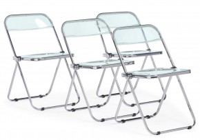 Пластиковый стул Fold складной clear gray-blue в Нижневартовске - niznevartovsk.ok-mebel.com | фото 9