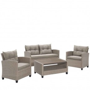 Плетеный комплект мебели с диваном AFM-804B Beige в Нижневартовске - niznevartovsk.ok-mebel.com | фото 2