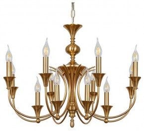 Подвесная люстра Arte Lamp Collinetta A4094LM-12PB в Нижневартовске - niznevartovsk.ok-mebel.com | фото