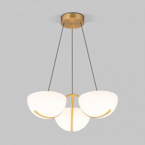 Подвесная люстра Eurosvet Emisfero 50083/3 LED золото в Нижневартовске - niznevartovsk.ok-mebel.com | фото 2