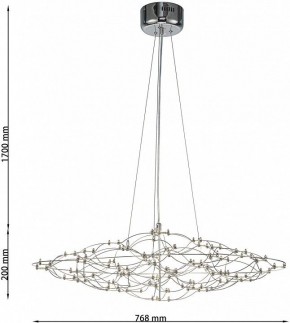 Подвесная люстра Favourite Thinner 4305-8P в Нижневартовске - niznevartovsk.ok-mebel.com | фото 5