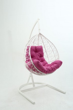 Подвесное кресло Бароло (белый/розовый) в Нижневартовске - niznevartovsk.ok-mebel.com | фото