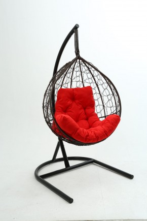 Подвесное кресло Бароло (коричневый/красный) в Нижневартовске - niznevartovsk.ok-mebel.com | фото