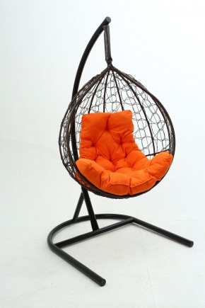 Подвесное кресло Бароло (коричневый/оранжевый) в Нижневартовске - niznevartovsk.ok-mebel.com | фото