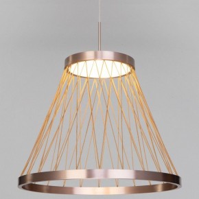Подвесной светильник Eurosvet Cesta 40016/1 LED коричневый в Нижневартовске - niznevartovsk.ok-mebel.com | фото