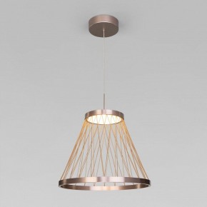 Подвесной светильник Eurosvet Cesta 40016/1 LED коричневый в Нижневартовске - niznevartovsk.ok-mebel.com | фото 2