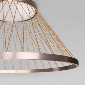Подвесной светильник Eurosvet Cesta 40017/1 LED коричневый в Нижневартовске - niznevartovsk.ok-mebel.com | фото 6