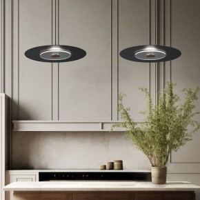 Подвесной светильник Eurosvet Kontur 40030/1 LED черный в Нижневартовске - niznevartovsk.ok-mebel.com | фото 3