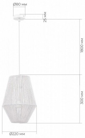Подвесной светильник EVOLUCE ETTAN SLE6025-513-01 в Нижневартовске - niznevartovsk.ok-mebel.com | фото 6