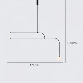 Подвесной светильник Imperiumloft Lines LINES-05 в Нижневартовске - niznevartovsk.ok-mebel.com | фото 3