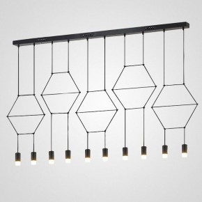 Подвесной светильник Imperiumloft Via Wireflow polyhedral Via01 в Нижневартовске - niznevartovsk.ok-mebel.com | фото
