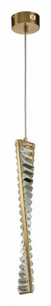 Подвесной светильник Indigo Frizzante 12015/1P Brass в Нижневартовске - niznevartovsk.ok-mebel.com | фото 2