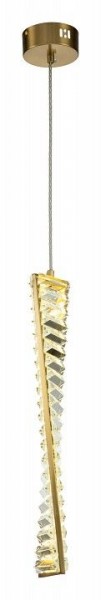 Подвесной светильник Indigo Frizzante 12015/1P Brass в Нижневартовске - niznevartovsk.ok-mebel.com | фото 3