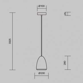 Подвесной светильник Maytoni Pilastro MOD430PL-01CM в Нижневартовске - niznevartovsk.ok-mebel.com | фото 5