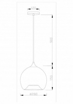 Подвесной светильник Moderli Laura V11528-1P в Нижневартовске - niznevartovsk.ok-mebel.com | фото 7