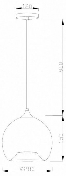 Подвесной светильник Moderli Laura V11529-1P в Нижневартовске - niznevartovsk.ok-mebel.com | фото 6