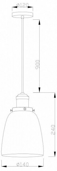 Подвесной светильник Moderli Single V11517-1P в Нижневартовске - niznevartovsk.ok-mebel.com | фото 7
