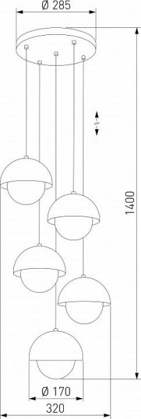 Подвесной светильник TK Lighting Bono 10214 Bono в Нижневартовске - niznevartovsk.ok-mebel.com | фото 4