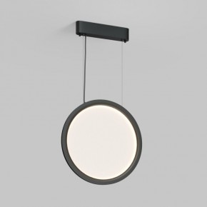 Подвесной светильник вертикальный VEIL, 25 Вт, ?450?1950 мм, LED 2700-6000K, IP20, пульт Д/У (в комплекте), черный, алюминий, акрил в Нижневартовске - niznevartovsk.ok-mebel.com | фото