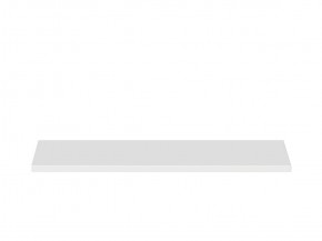 Полка ОРИОН для шкафа широкая, цвет белый в Нижневартовске - niznevartovsk.ok-mebel.com | фото 2