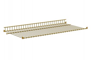 Полка сотовая L695 (золото) в Нижневартовске - niznevartovsk.ok-mebel.com | фото