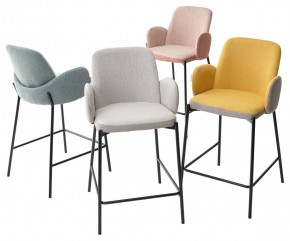 Полубарный стул NYX (H=65cm) VF109 розовый / VF110 брусничный М-City в Нижневартовске - niznevartovsk.ok-mebel.com | фото 5