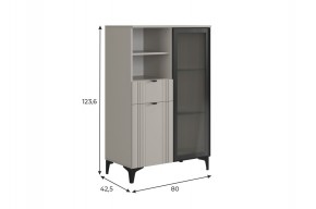 РИЧ Комод 2 со стеклом в Нижневартовске - niznevartovsk.ok-mebel.com | фото 2
