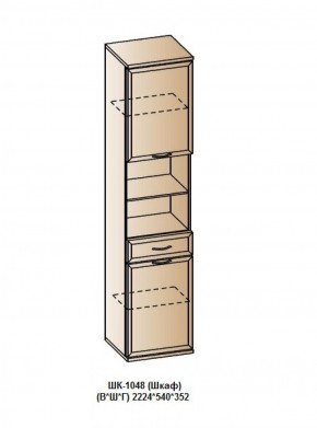 ШК-1048 (Шкаф) в Нижневартовске - niznevartovsk.ok-mebel.com | фото