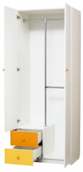 Шкаф 2-х дверный с ящиками и зеркалом Радуга (800) в Нижневартовске - niznevartovsk.ok-mebel.com | фото 2