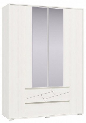 Шкаф 4-х дверный с ящиками АДЕЛИНА (4-4833рам.б) в Нижневартовске - niznevartovsk.ok-mebel.com | фото
