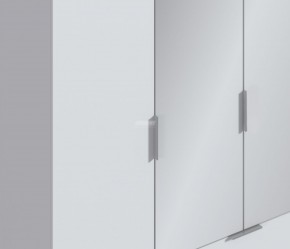 Шкаф 4х дверный с зеркалами Николь СБ-2595/1 (Белый) в Нижневартовске - niznevartovsk.ok-mebel.com | фото 4