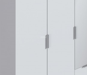 Шкаф 5-ти дверный Николь СБ-2594/1 (Белый) в Нижневартовске - niznevartovsk.ok-mebel.com | фото 5