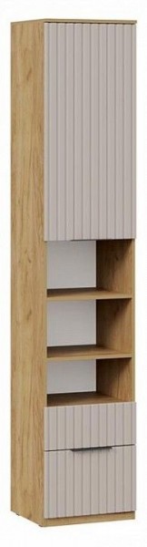 Шкаф комбинированный Хилтон Исп. 2 в Нижневартовске - niznevartovsk.ok-mebel.com | фото 2