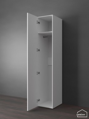 Шкаф Linnea MHR-1PO 2050х400х510 (Белый-М 11.1.2) в Нижневартовске - niznevartovsk.ok-mebel.com | фото 4