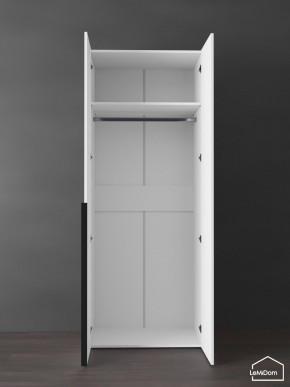 Шкаф Linnea MHR-2 2050х800х510 (Белый-М 11.1.2) в Нижневартовске - niznevartovsk.ok-mebel.com | фото 4