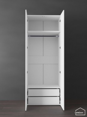 Шкаф Linnea MHR-2PO-3 2050х800х510 (Белый-М 11.1.2) в Нижневартовске - niznevartovsk.ok-mebel.com | фото 4