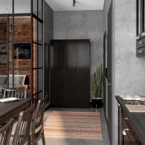 Шкаф ОРИОН трехдверный, цвет Дуб Венге в Нижневартовске - niznevartovsk.ok-mebel.com | фото 4