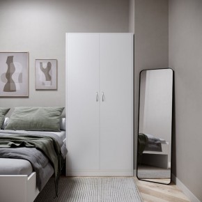 Шкаф ПЕГАС двухдверный, цвет белый в Нижневартовске - niznevartovsk.ok-mebel.com | фото 4
